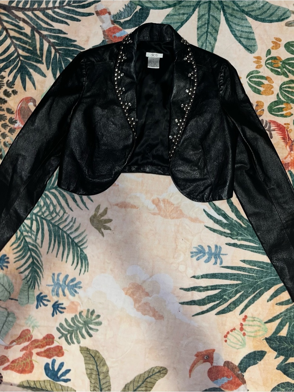 100% real leather Cache jacket